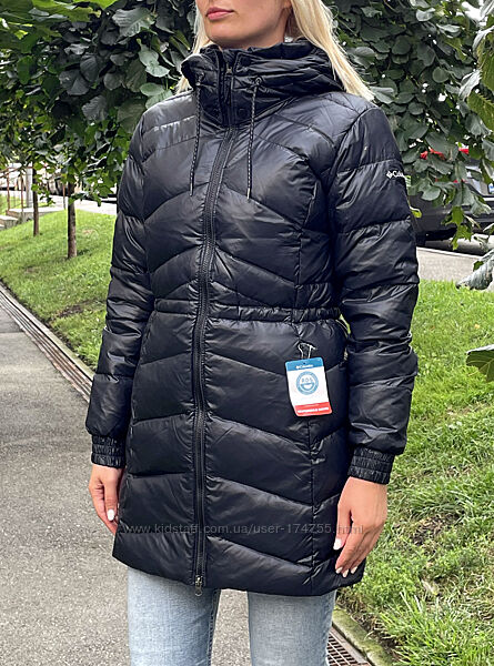 Жіночий пуховик тепла куртка Columbia ICY Heights - M, L, 1X Plus