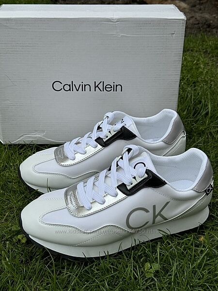 Жіночі білі стильні кросівки Calvin Klein Caden2 -  41 розмір