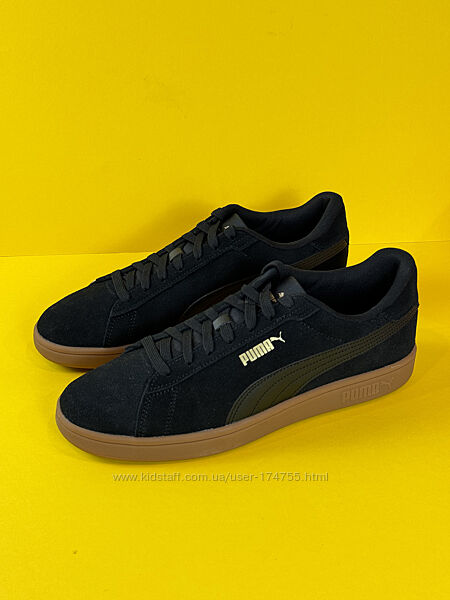 Чоловічі шкіряні кеди кросівки PUMA Smash 43,44,45,46,47,48 розмір