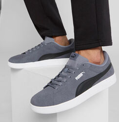 Чоловічі шкіряні кеди кросівки Puma Smash 48 розмір