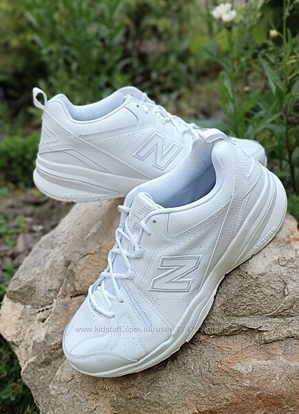 Чоловічі білі шкіряні кросівки New Balance 50 розмір