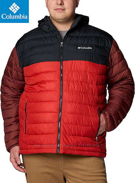 Чоловіча утеплена куртка Columbia Powder Lite - 4XLT