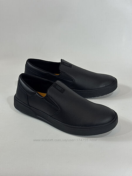 Чоловічі шкіряні туфлі мокасини CAT 47 розмір Оригінал