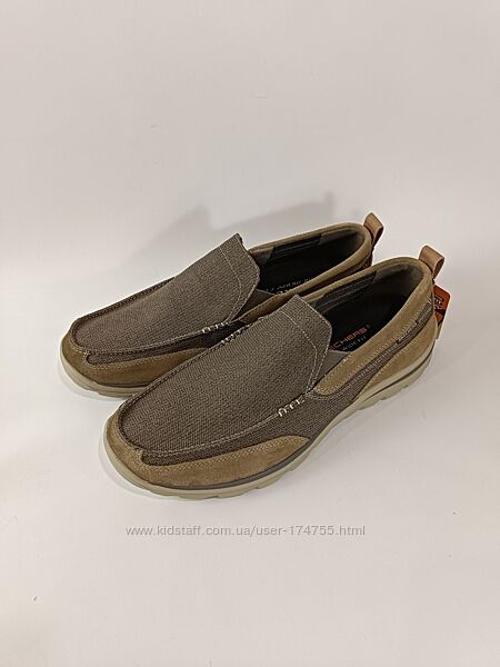 Чоловічі шкіряні мокасини Skechers Superior Milford 49.5 розмір