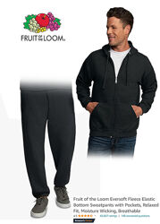 Чоловічий утеплений спортивний костюм Fruit of the Loom XXL, 3XL