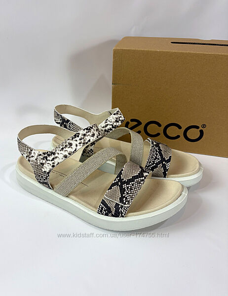 Жіночі шкіряні босоніжки ECCO Flowt 40 розмір