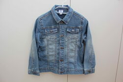 Джинсовая куртка пиджак Chicco р.110