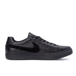 Мужские кожаные кроссовки Nike Black N8-1