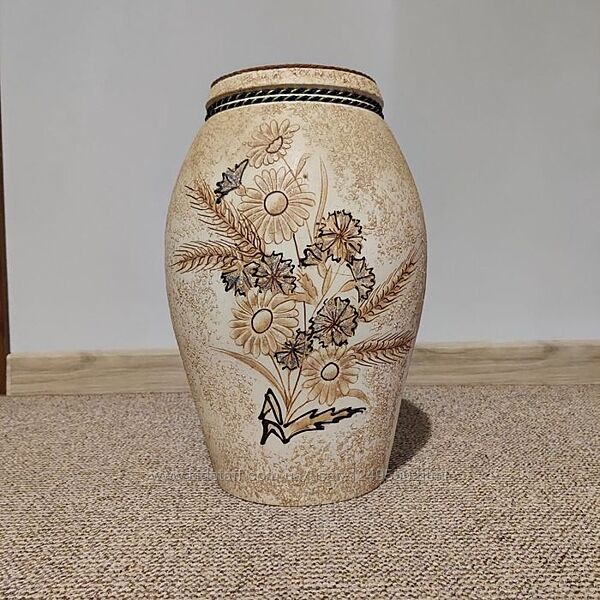 Горщик для вазонів, ваза керамічна 36см