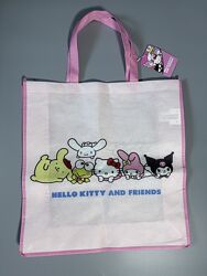 Сумка hello kitty, шопер з принтом