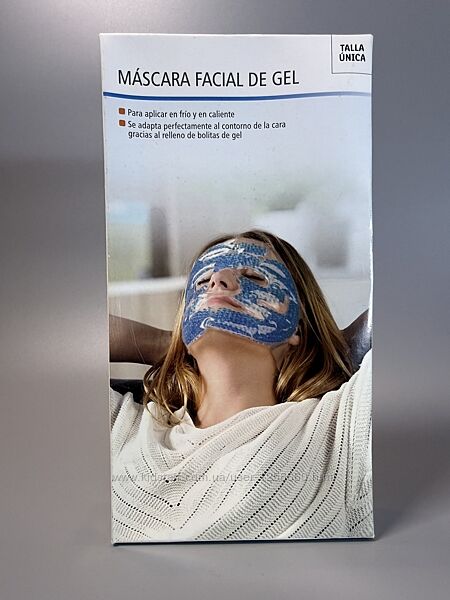 Гелева маска для обличчя холодного і гарячого застосування