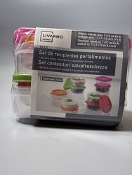 Набір контейнерів 8 штук, органайзери livarno