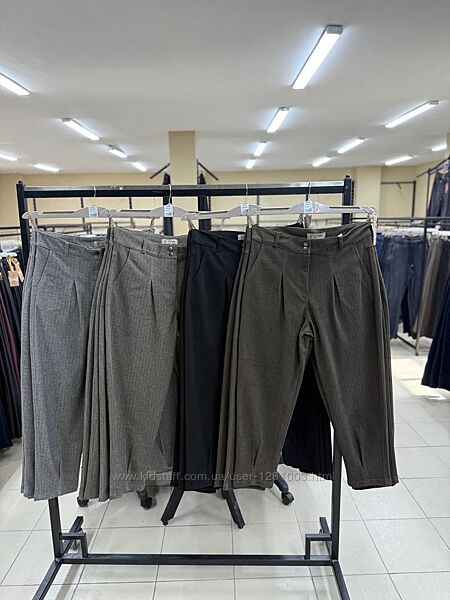 Брюки жіночі супер батал кашемір