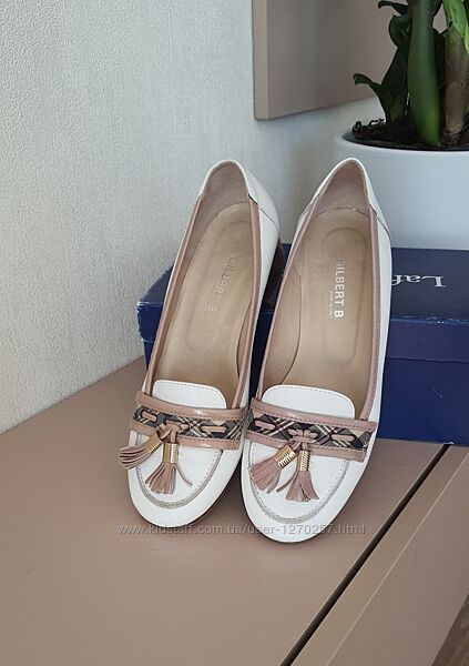 Туфли GILBERT B. Италия. Натуральная кожа. Итальянские.