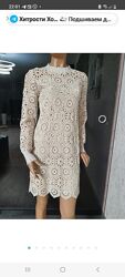 Платье ажур waryant line Турция двойка сукня 