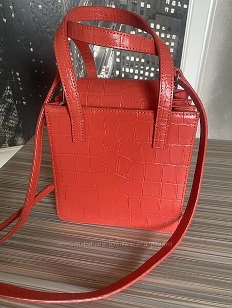 Сумка Margesher Wood принт питон 