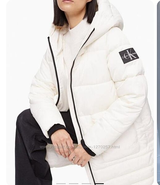 Пуховик Calvin Klein куртка зимова 