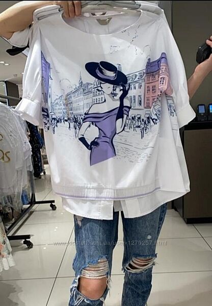 Блузка Aras Турция хлопок футболка блуза кофта