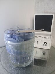 Свічка Сніжинка з соєвого воску