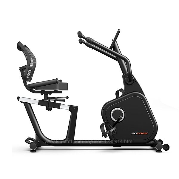 Велотренажер горизонтальний Fitlogic B1902R. Безкоштовна доставка