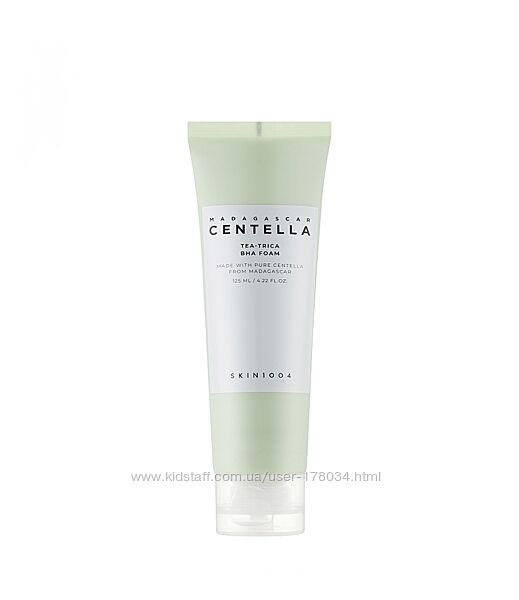 Пенка для умывания SKIN1004 Madagascar Centella Tea-Trica BHA Foam 125 мл