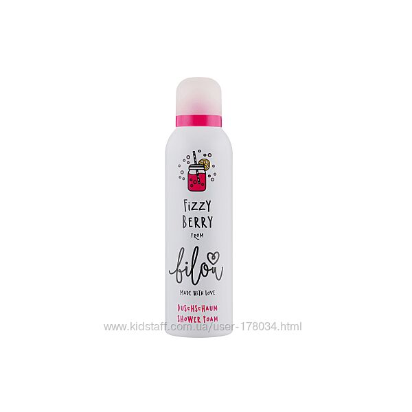 Пенка для душа Яркие ягоды Bilou Fizzy Berry 200 мл