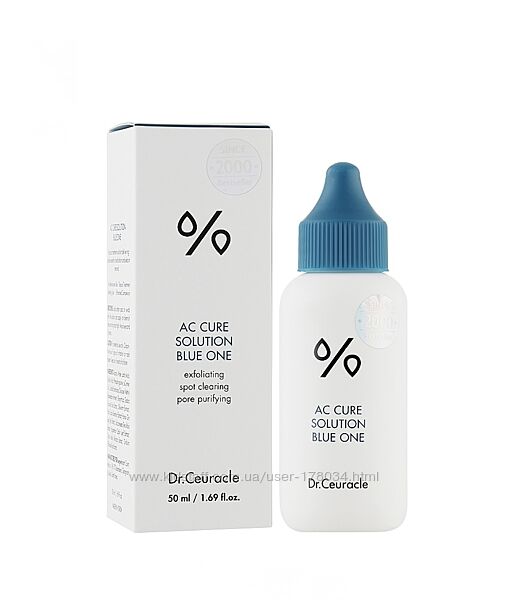 Сыворотка против акне Dr. Ceuracle АC Cure Solution Blue One, 50 мл