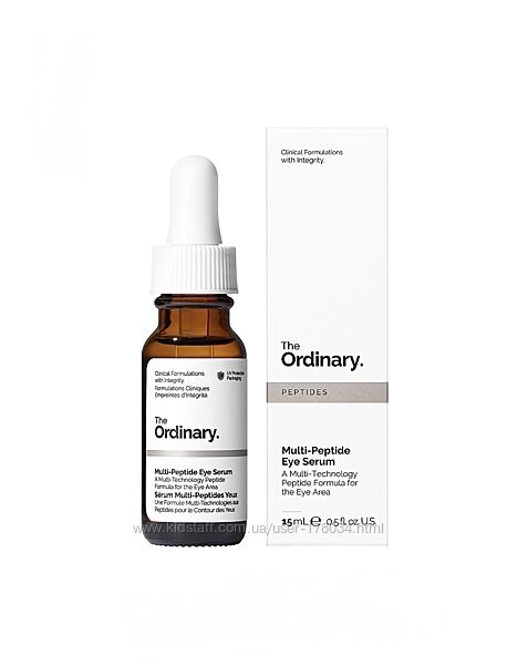Мультипептидная сыворотка для кожи вокруг глаз The Ordinary Multi Peptide 