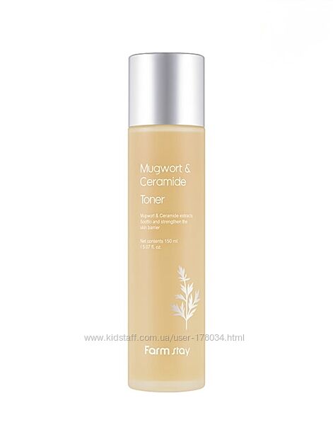 Тонер для лица Farmstay Mugwort Ceramide Toner - 150 мл
