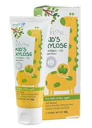 Детская зубная паста с экстрактом яблока hanil xylose apple for kids 