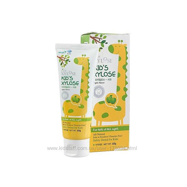 Детская зубная паста с экстрактом яблока hanil xylose apple for kids