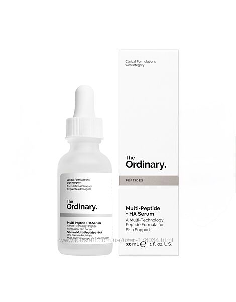Мультипептидная сыворотка для лица The Ordinary Multi-Peptide HA Serum
