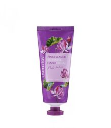 Крем для рук с экстрактом лотоса FarmStay Pink Flower Blooming Hand Cream 