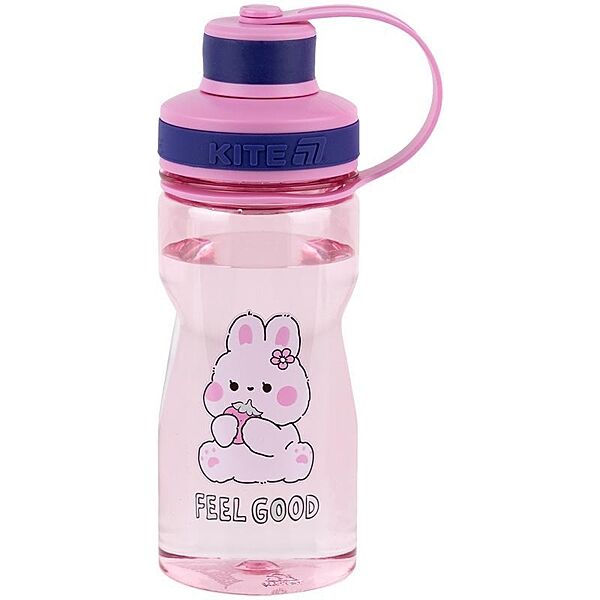 Пляшечка для води Kite Feel Good K25-397-2, 500 мл, рожева