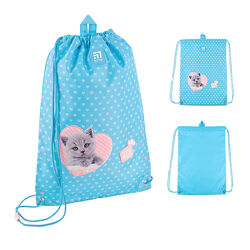 Сумка для взуття Kite Studio Pets SP24-600M-2  46x33 см  блакитний