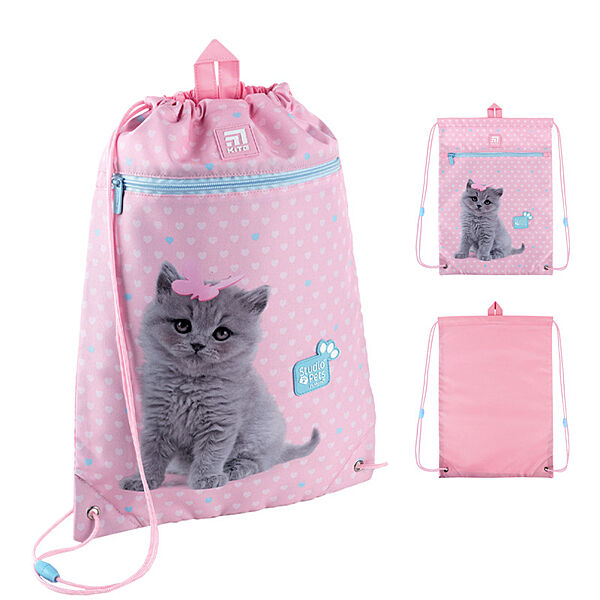 Сумка для взуття Kite Studio Pets SP24-601M-1  46x33 см  рожевий