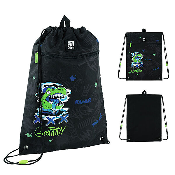 Сумка для взуття Kite Roar K24-601M-4  46x33 см  чорний
