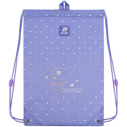 Сумка для взуття Kite Kuromi HK25-600M-2  46х33  бузковий