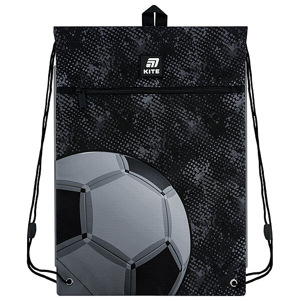 Сумка для взуття Kite Football K25-601M-12   46х33   чорний