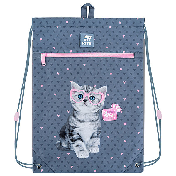 Сумка для взуття Kite Studio Pets SP25-601M-1   46х33   сірий