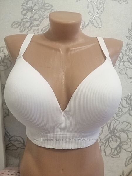 Новий Шикарний комфортний бюстгальтер без кісточок George Хл Заміри в описі