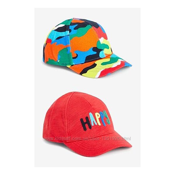 Набір кепок Next на хлопчика 1-2 р. та 3-4 р. нові