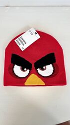Шапка Angry Birds від НМ для хлопчика 1,5-4 роки, у 2 верстви, єврозима