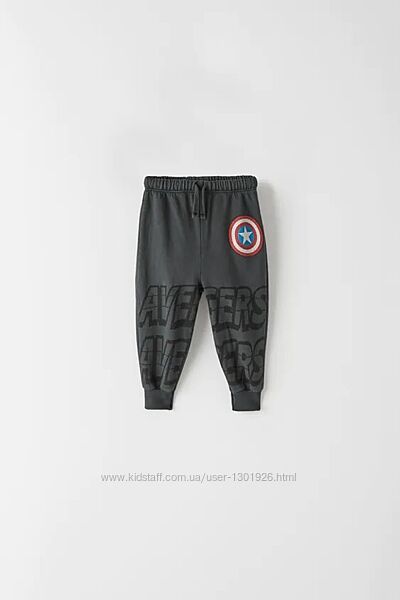 Штани Zara на хлопчика капітан Америка 4-5 р. , 110 см