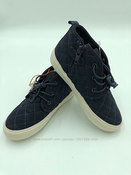 Текстильні хайтопи Next на хлопця, розмір UK10 28євро, нові