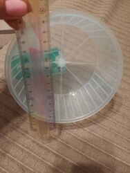 Безшумне пластикове колесо для гризунів. Д.14 см