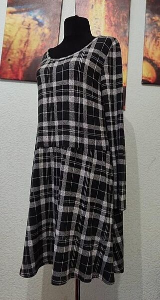 Платье клетка сукня gina Gina Benotti