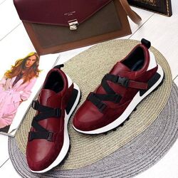 Кроссовки натуральная кожа