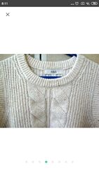 Жилет крупная вязка безрукавка 