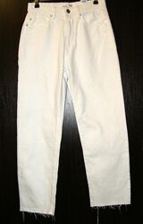 Джинси білі мом штани